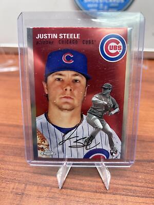 Cheap Sneaks Footwear/Sports Cards Baseball Card Justin Steele RC 2023 Topps Chrome Platinum Anniversary #148 Chicago C