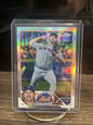 Cheap Sneaks Footwear/Sports Cards Baseball Card Justin Verlander 2023 Topps Chrome Silver Refractor Card #126 Mets Ast