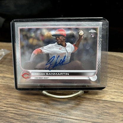 Cheap Sneaks Footwear/Sports Cards Baseball Card K145,488 - 2022 Topps Chrome Rookie Autographs #RARS Reiver Sanmartin