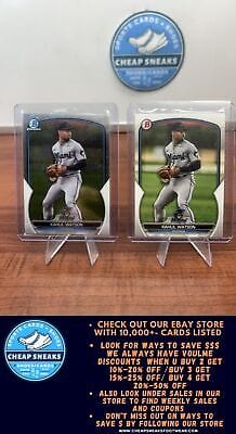 Cheap Sneaks Footwear/Sports Cards Baseball Card Kahlil Watson 2023 Bowman Chrome Prospects #BCP-147 Marlins + Bonus Ca