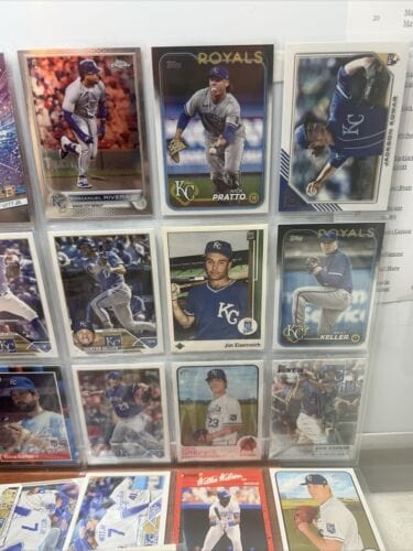 Cheap Sneaks Footwear/Sports Cards Baseball Card Kansas City Royals (81) Card Lots Includes 2023 And 2024 Bowmans Team