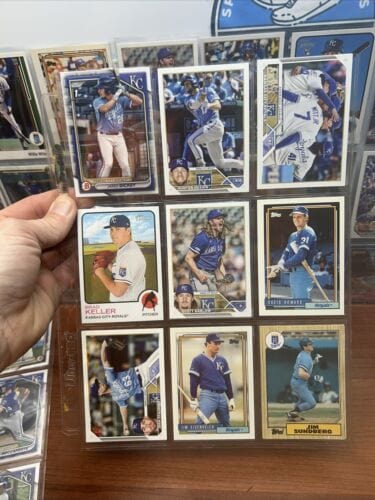 Cheap Sneaks Footwear/Sports Cards Baseball Card Kansas City Royals (81) Card Lots Includes 2023 And 2024 Bowmans Team