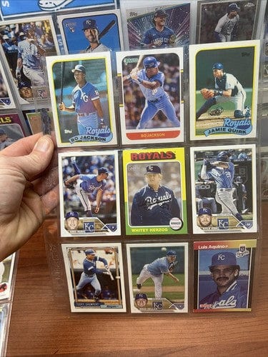 Cheap Sneaks Footwear/Sports Cards Baseball Card Kansas City Royals (81) Card Lots Includes 2023 And 2024 Bowmans Team