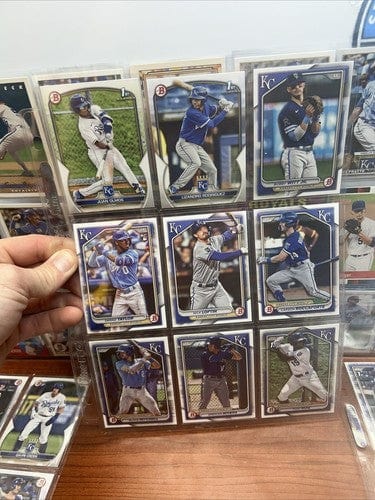 Cheap Sneaks Footwear/Sports Cards Baseball Card Kansas City Royals (81) Card Lots Includes 2023 And 2024 Bowmans Team
