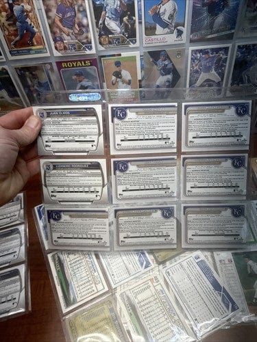 Cheap Sneaks Footwear/Sports Cards Baseball Card Kansas City Royals (81) Card Lots Includes 2023 And 2024 Bowmans Team