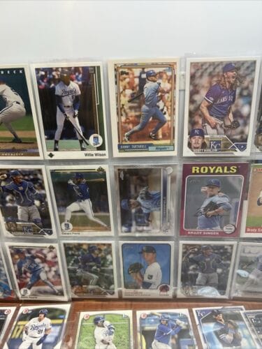 Cheap Sneaks Footwear/Sports Cards Baseball Card Kansas City Royals (81) Card Lots Includes 2023 And 2024 Bowmans Team