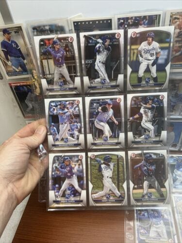 Cheap Sneaks Footwear/Sports Cards Baseball Card Kansas City Royals (81) Card Lots Includes 2023 And 2024 Bowmans Team