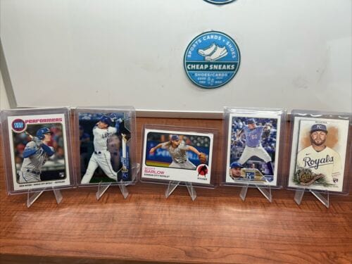 Cheap Sneaks Footwear/Sports Cards Baseball Card Kansas City Royals Lot 2022/2023 Topps Heritage Drew Waters RC, Rivera