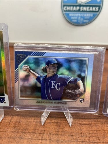 Cheap Sneaks Footwear/Sports Cards Baseball Card KC Royals Foil /Refractor 2022 Topps Gallery Rainbow Foil Jackson Kowa