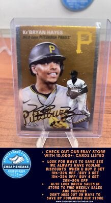 Cheap Sneaks Footwear/Sports Cards Baseball Card Ke'Bryan Hayes 2023 Topps Chrome Platinum Anniversary #349 Pittsburgh