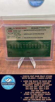 Cheap Sneaks Footwear/Sports Cards Baseball Card Ke'Bryan Hayes 2023 Topps Chrome Platinum Anniversary #349 Pittsburgh