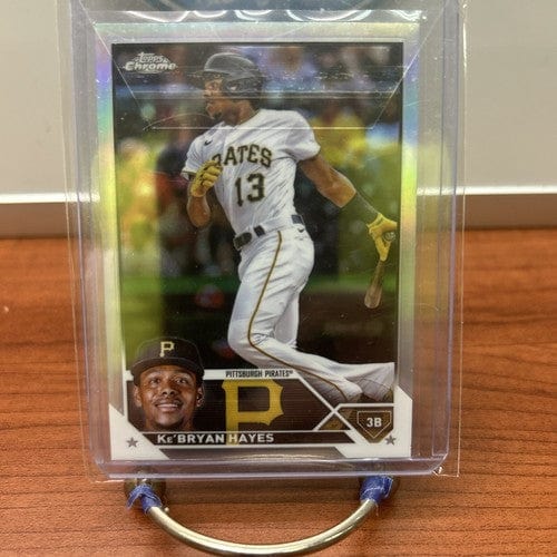 Cheap Sneaks Footwear/Sports Cards Baseball Card Ke'Bryan Hayes 2023 Topps Chrome Refractor Card #137