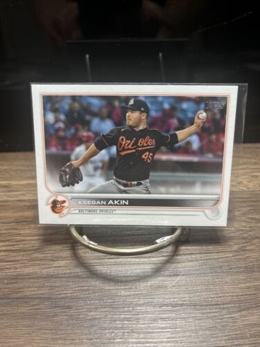 Cheap Sneaks Footwear/Sports Cards Baseball Card KEEGAN AKIN MLB Baltimore Orioles 2022 Topps Base Set #328 Card