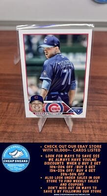 Cheap Sneaks Footwear/Sports Cards Baseball Card Keegan Thompson 2023 Topps #40 Chicago Cubs