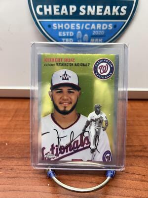 Cheap Sneaks Footwear/Sports Cards Baseball Card Keibert Ruiz 2023 Topps Chrome Platinum Anniversary #333 Washington Na