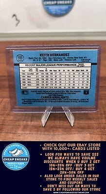 Cheap Sneaks Footwear/Sports Cards Baseball Card Keith Hernandez 1988 Donruss #316 New York Mets