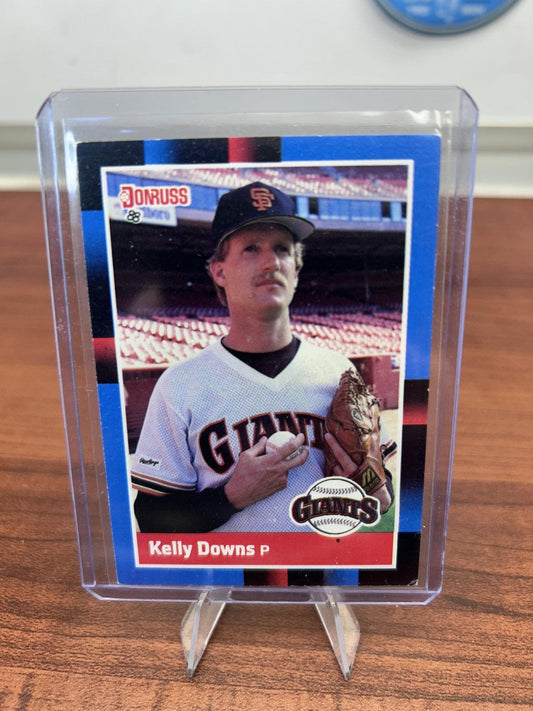 Cheap Sneaks Footwear/Sports Cards Baseball Card Kelly Downs 1988 Donruss #145 San Francisco Giants