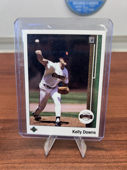 Cheap Sneaks Footwear/Sports Cards Baseball Card Kelly Downs 1989 Upper Deck #476 San Francisco Giants