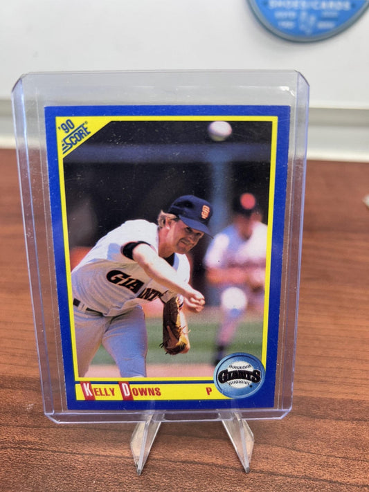 Cheap Sneaks Footwear/Sports Cards Baseball Card Kelly Downs 1990 Score #534 San Francisco Giants
