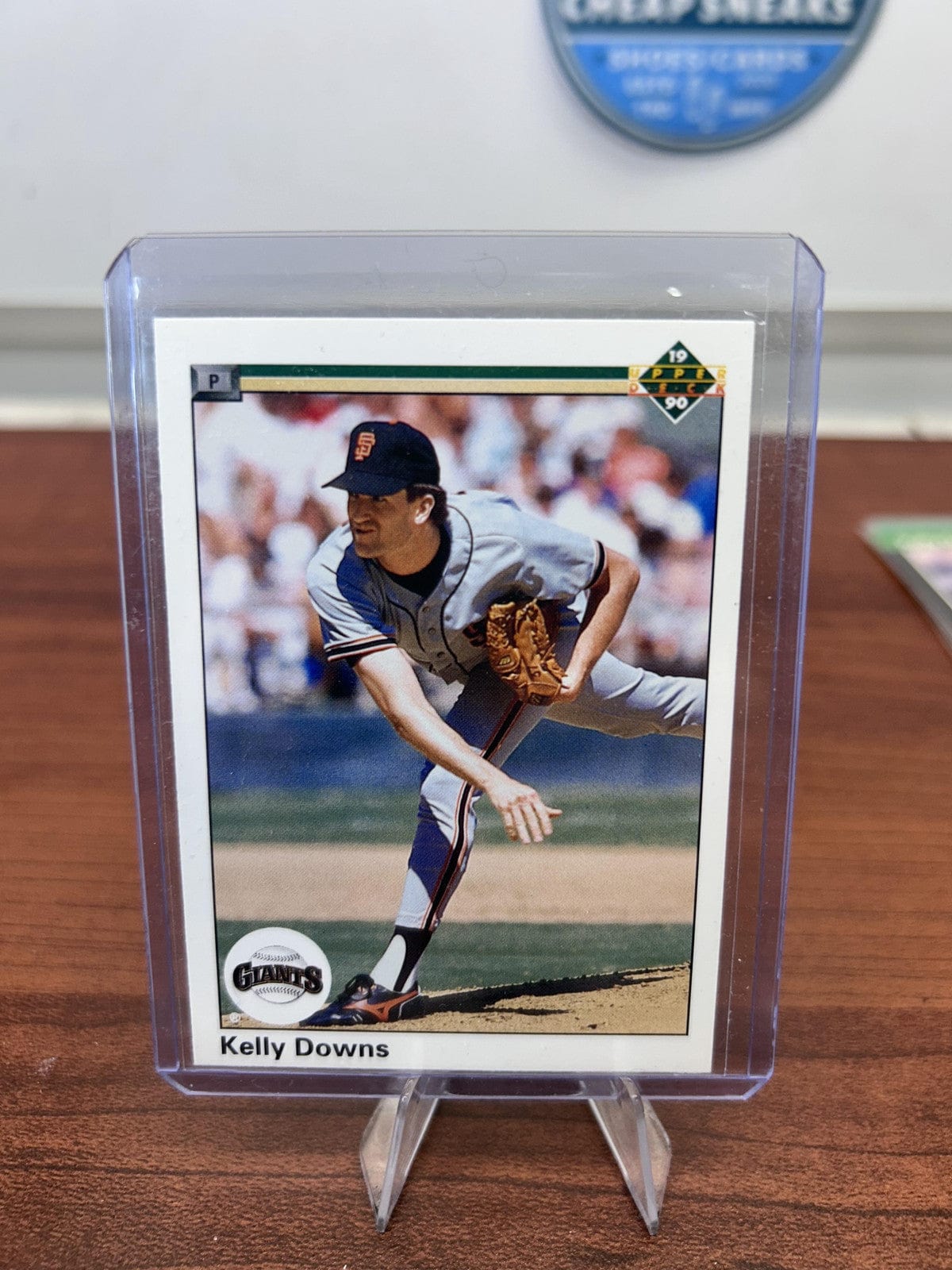Cheap Sneaks Footwear/Sports Cards Baseball Card Kelly Downs 1990 Upper Deck #699 San Francisco Giants