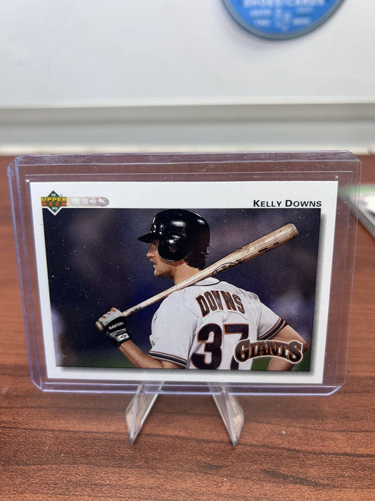 Cheap Sneaks Footwear/Sports Cards Baseball Card Kelly Downs 1992 Upper Deck #583 San Francisco Giants