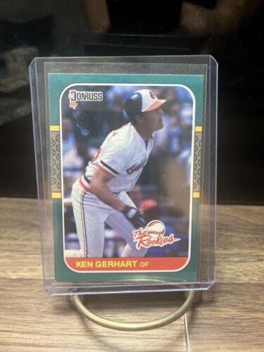 Cheap Sneaks Footwear/Sports Cards Baseball Card Ken Gerhart 1987 Donruss Rookies #24 Baltimore Orioles
