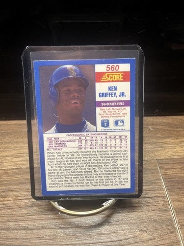 Cheap Sneaks Footwear/Sports Cards Baseball Card Ken Griffey, Jr. Seattle Mariners 1990 Score Baseball Card #56 Blue do