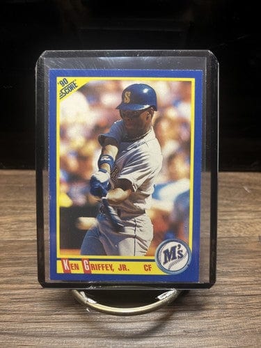 Cheap Sneaks Footwear/Sports Cards Baseball Card Ken Griffey, Jr. Seattle Mariners 1990 Score Baseball Card #56 Blue do