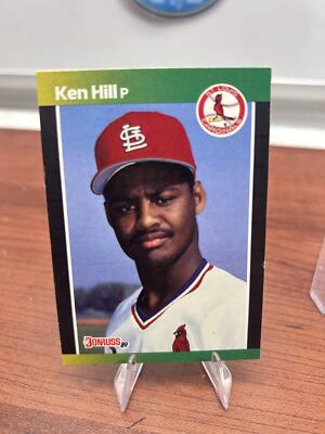 Cheap Sneaks Footwear/Sports Cards Baseball Card Ken Hill RC 1989 Donruss #536 St. Louis Cardinals