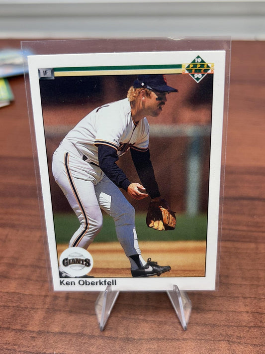 Cheap Sneaks Footwear/Sports Cards Baseball Card Ken Oberkfell 1990 Upper Deck #360 San Francisco Giants