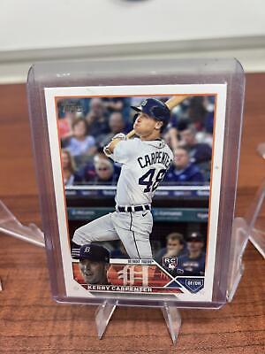 Cheap Sneaks Footwear/Sports Cards Baseball Card Kerry Carpenter RC 2023 Topps #394 Detroit Tigers