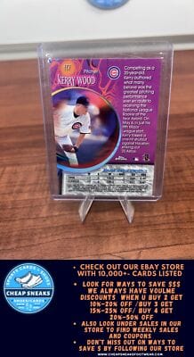Cheap Sneaks Footwear/Sports Cards Baseball Card Kerry Wood 1999 Topps Chrome Fortune 15 #FF7 Chicago Cubs