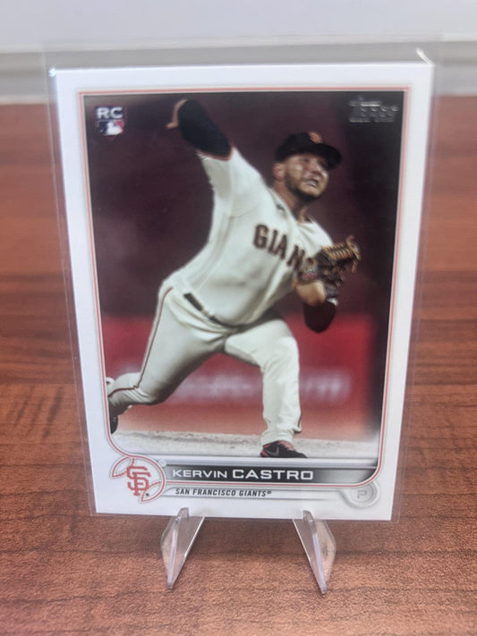 Cheap Sneaks Footwear/Sports Cards Baseball Card Kervin Castro RC 2022 Topps #413 San Francisco Giants