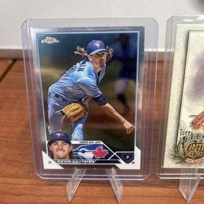 Cheap Sneaks Footwear/Sports Cards Baseball Card Kevin Gausman Lot 2023 Topps Chrome #55 (x2) 22 Allen&Ginter #320 (x1)