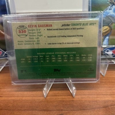 Cheap Sneaks Footwear/Sports Cards Baseball Card Kevin Gausman Lot 2023 Topps Chrome #55 (x2) Chrome Platinum #330 (x1)
