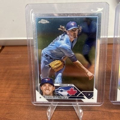 Cheap Sneaks Footwear/Sports Cards Baseball Card Kevin Gausman Lot 2023 Topps Chrome #55 (x2) Sepia  Refractor (x1) Blu