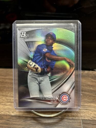 Cheap Sneaks Footwear/Sports Cards Baseball Card KEVIN MADE 2022 BOWMAN PLATINUM PROSPECT #TOP-57 CHICAGO CUBS