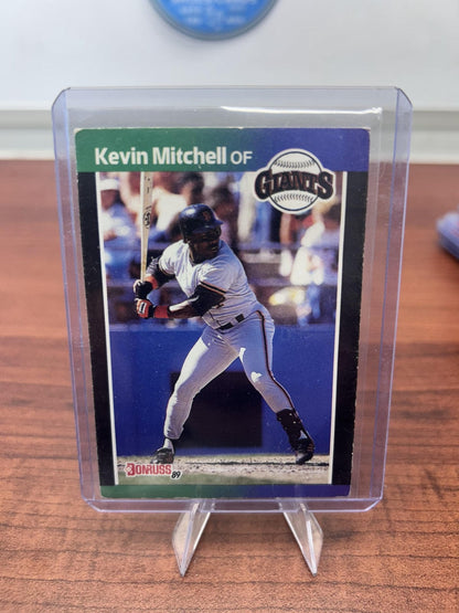 Cheap Sneaks Footwear/Sports Cards Baseball Card Kevin Mitchell 1989 Donruss #485 San Francisco Giants