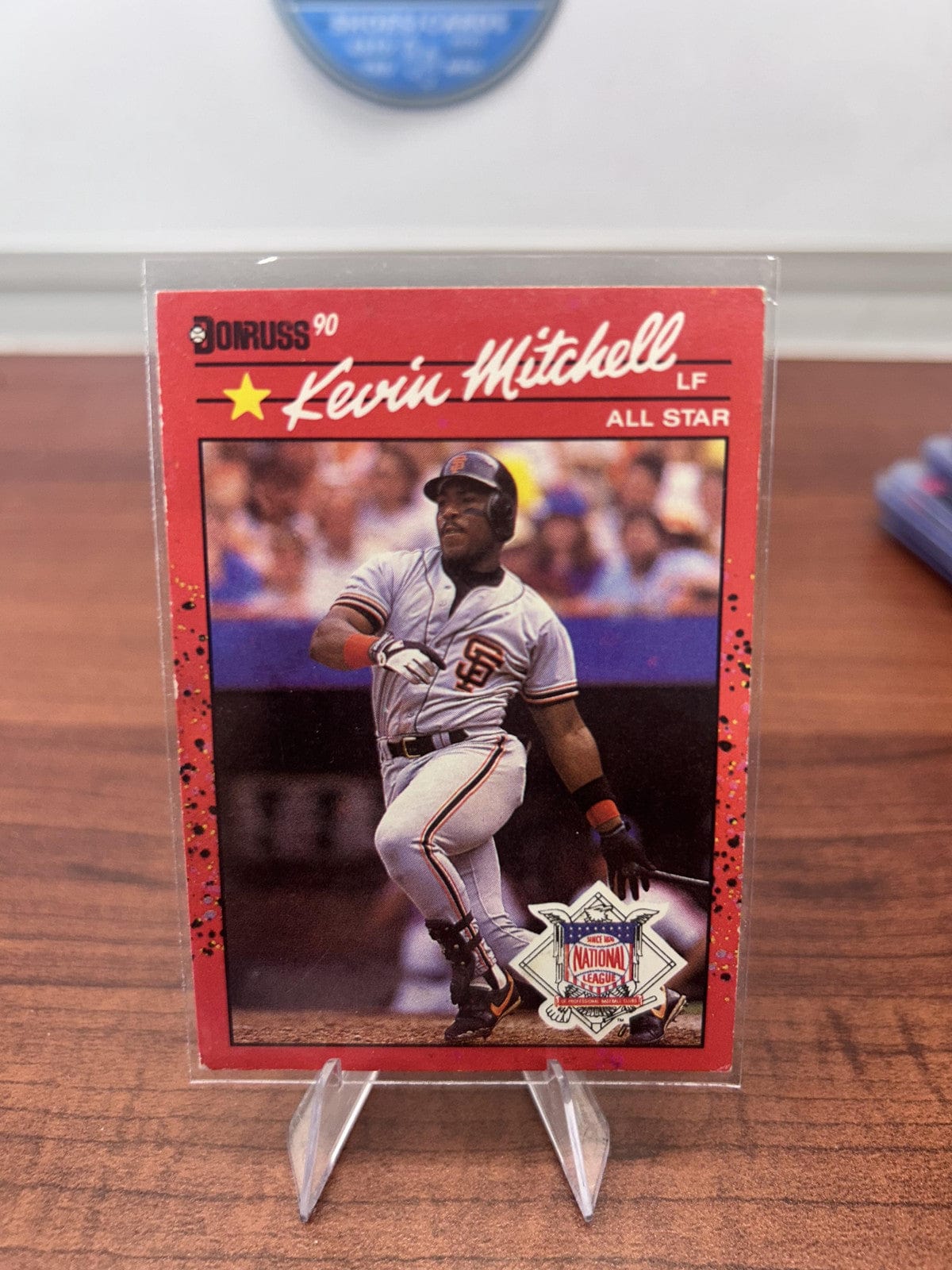 Cheap Sneaks Footwear/Sports Cards Baseball Card Kevin Mitchell 1990 Donruss #715 San Francisco Giants
