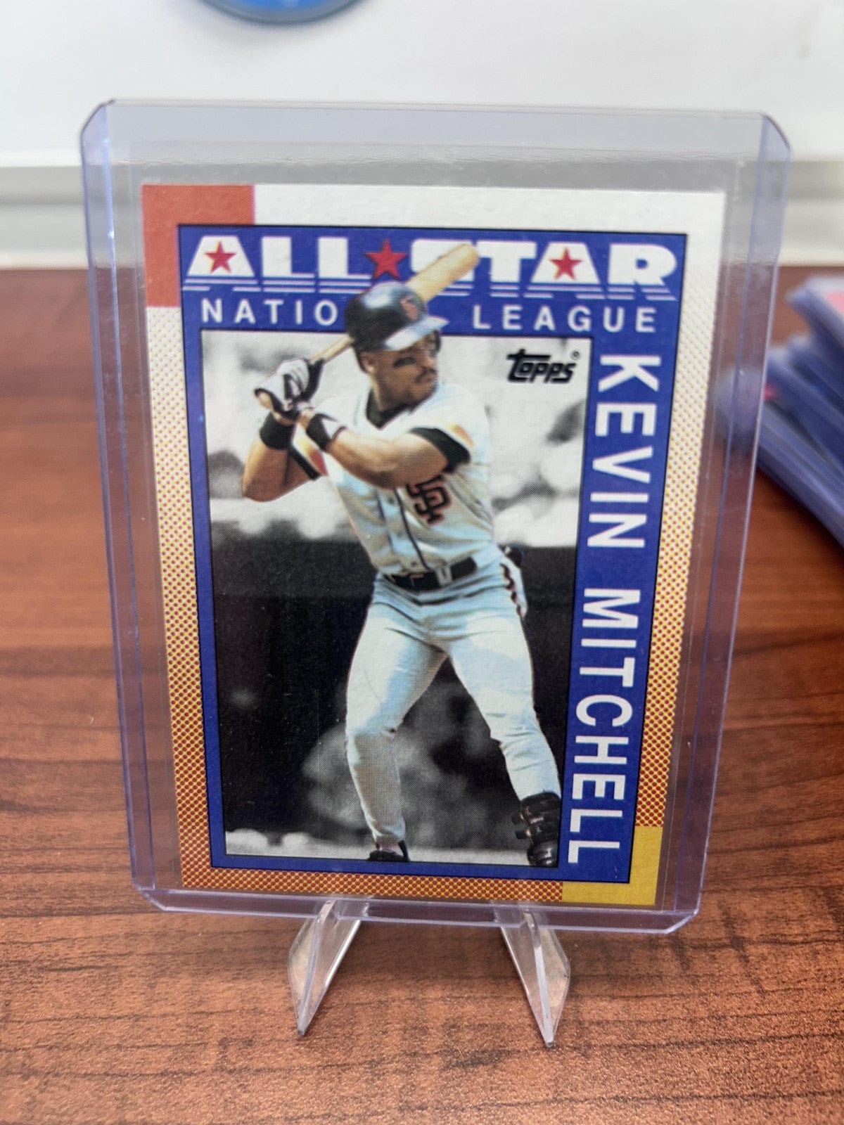 Cheap Sneaks Footwear/Sports Cards Baseball Card Kevin Mitchell 1990 Topps #401 San Francisco Giants