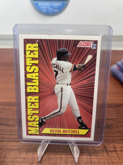 Cheap Sneaks Footwear/Sports Cards Baseball Card Kevin Mitchell 1991 Score #406 San Francisco Giants