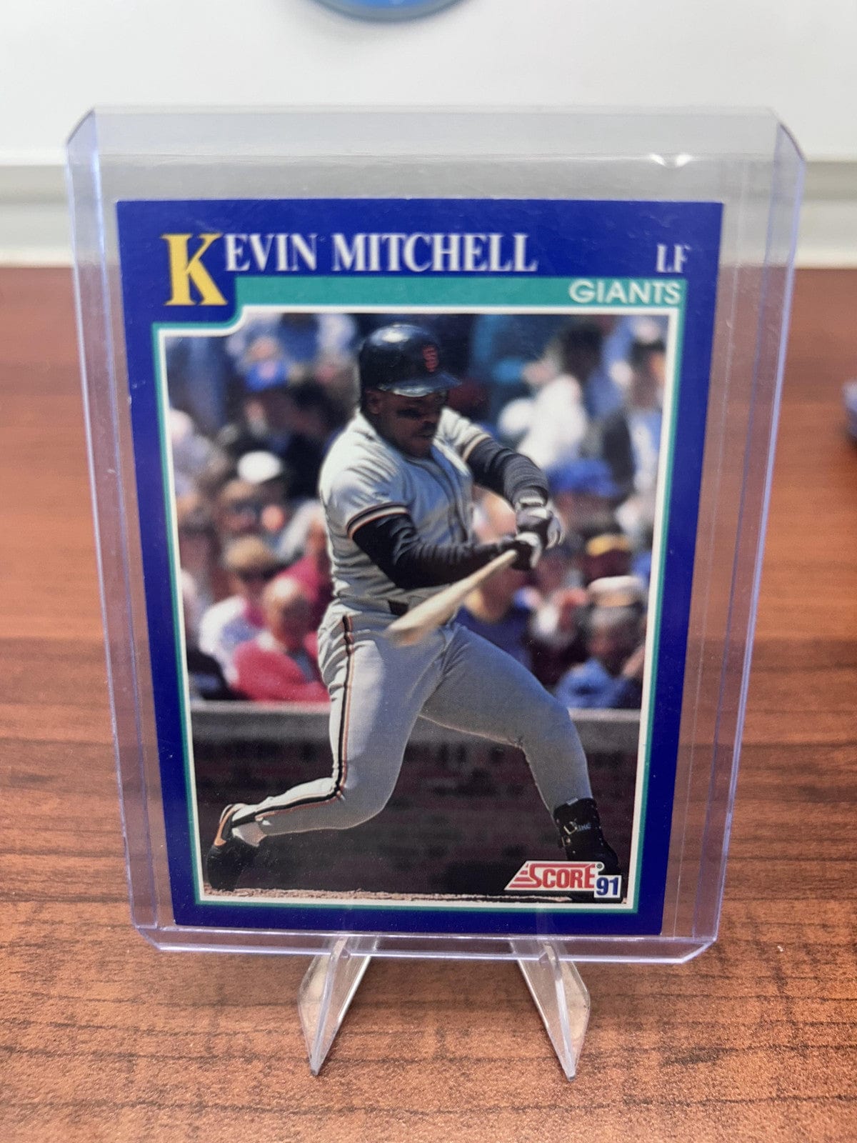 Cheap Sneaks Footwear/Sports Cards Baseball Card Kevin Mitchell 1991 Score #451 San Francisco Giants