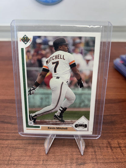 Cheap Sneaks Footwear/Sports Cards Baseball Card Kevin Mitchell 1991 Upper Deck #247 San Francisco Giants