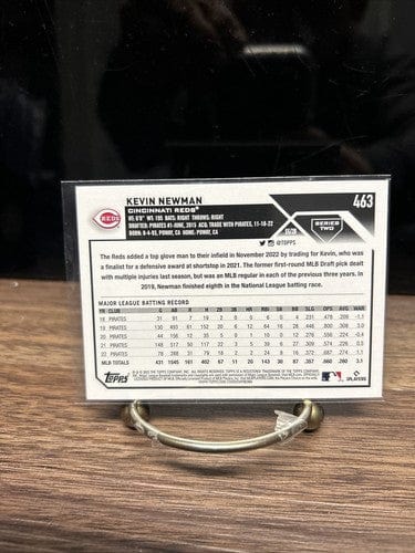 Cheap Sneaks Footwear/Sports Cards Baseball Card Kevin Newman 2022 Topps Series 2 Cincinnati Reds Baseball Card #463