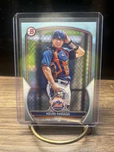 Cheap Sneaks Footwear/Sports Cards Baseball Card Kevin Parada 2023 Bowman Prospects Sky Blue  Parallel #BP-91  /499