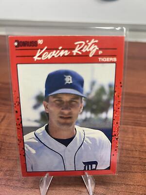 Cheap Sneaks Footwear/Sports Cards Baseball Card Kevin Ritz RC 1990 Donruss #415b Detroit Tigers