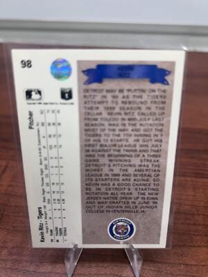 Cheap Sneaks Footwear/Sports Cards Baseball Card Kevin Ritz RC 1990 Upper Deck #98 Detroit Tigers