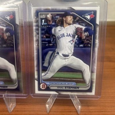Cheap Sneaks Footwear/Sports Cards Baseball Card Khal Stephen  2024 Bowman Draft Chrome 1st Bowman #BDC-59 Blue Jays +