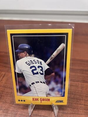 Cheap Sneaks Footwear/Sports Cards Baseball Card Kirk Gibson 1988 Score #525 Detroit Tigers