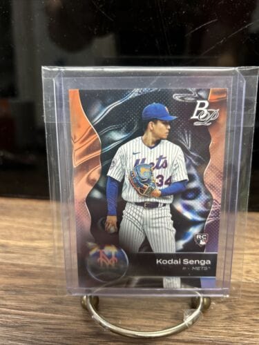 Cheap Sneaks Footwear/Sports Cards Baseball Card Kodai Senga (RC) 2023 Bowman Platinum Rookie Baseball Card #78 New Yor